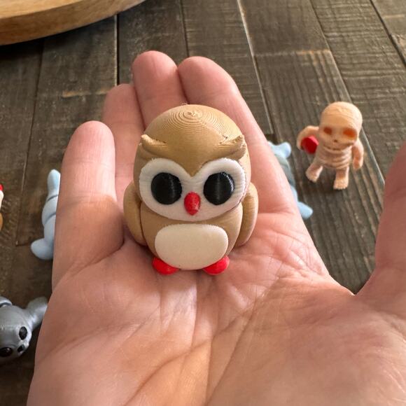 Mini Flexi Animals Choose Your 3D Printed Articulated Animal - Picture 9 of 10